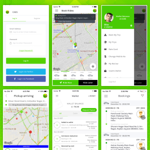 Taxi Booking Mobile App - UBER Clone with User,Driver & Backend CMS