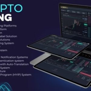 Bicrypto and 14 Add-ons Crypto Trading Platform, Binary Trading, Investments, Blog, News & More! v3.7.1
