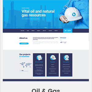 OilDrop - Oil and Gas Industrial Script